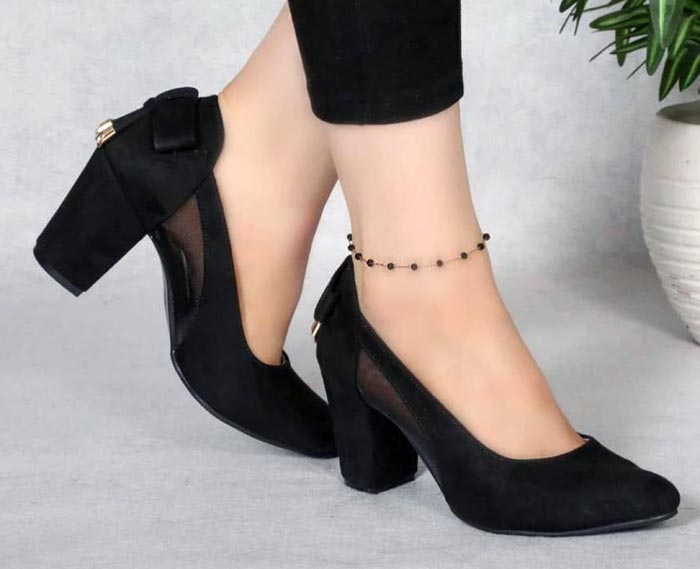 کفش پاشنه بلند مجلسی مشکی