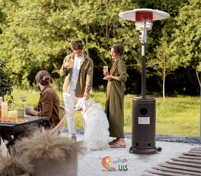 بخاری پاسیو با بخاری قارچی