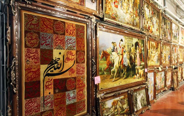 بهترین طرح های تابلو فرش ایرانی دستباف