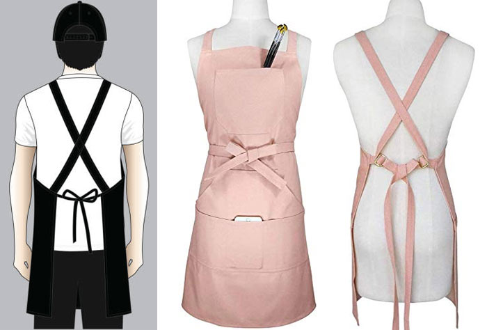 پیشبند صلیب پشت