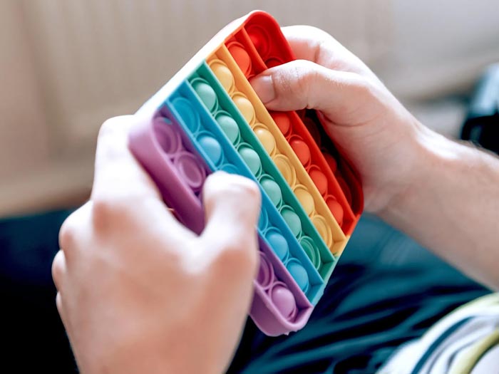 بازی با فیجت ضد استرس پاپیت