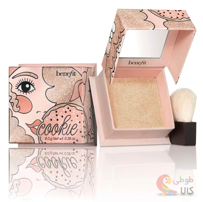 عکس هایلایتر پودری بنفیت