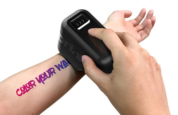 تتو موقت پرینکر