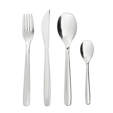 سرویس قاشق و چنگال 16 پارچه ایکیا مدل Mopsig