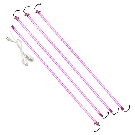 ریسه ال ای دی رشد گیاه 18 وات مدل فول اسپکتروم بسته 4 عددی