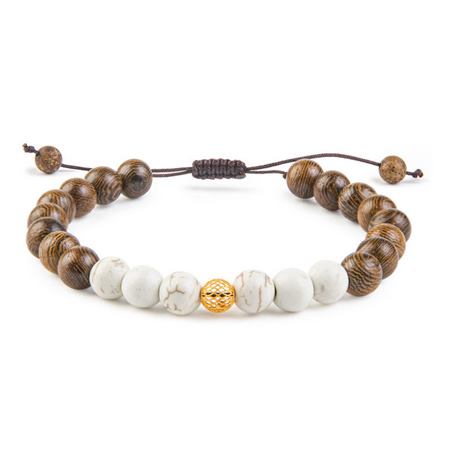 دستبند طلا 18 عیار مردانه ریسه گالری مدل 1318