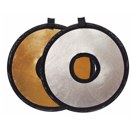 رفلکتور دو کاره زومی مدل Hollow دایره تو خالی سایز 30x30 سانتی متر