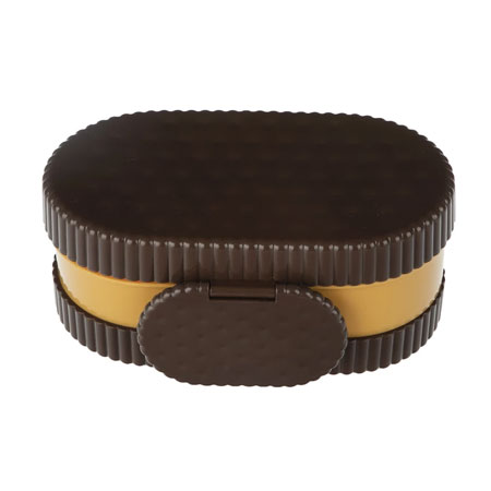 ظرف نگهدارنده غذا 3 تکه کودک پلاستیکی طرح بیسکوییت