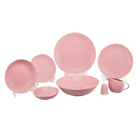 سرویس غذاخوری سرامیکی 30 پارچه شش نفره رو لعابی