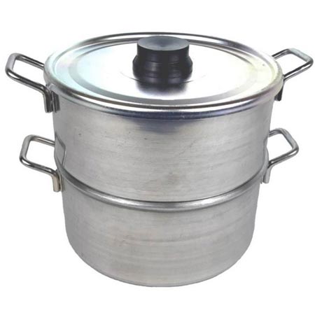 بخارپز روحی با بدنه آلومینیومی 4 لیتری