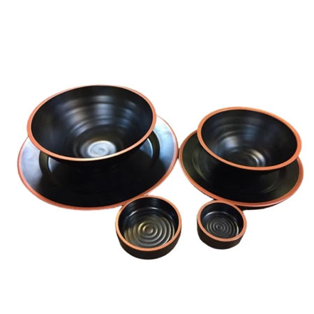 سرویس غذاخوری ملامین 6 پارچه دو نفره مدل BM01