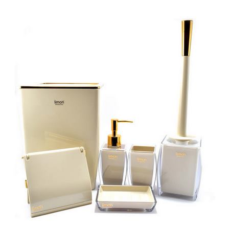 ست سرويس بهداشتى 6 تكه ليمون مدل کلاسیک