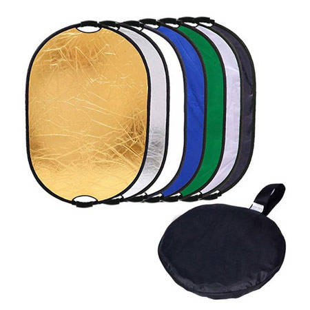 رفلکتور بیضی 7 کاره مدل دسته دار سایز 150x200 سانتی متر