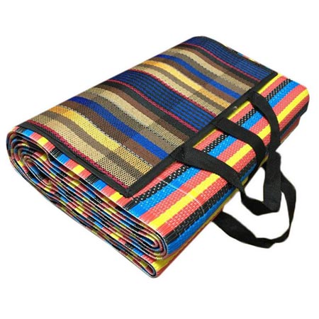 زیرانداز سفری 8 نفره جنس پلاستیک ضخامت ۴ میلی متر