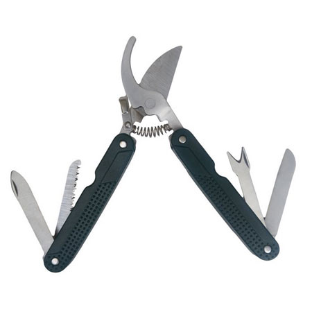 قیچی باغبانی فولادی مدل چند کاره ASA