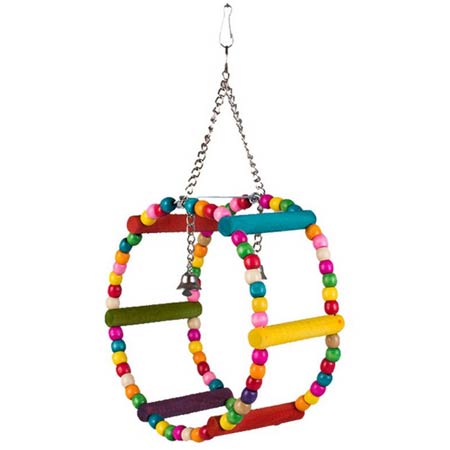 اسباب بازی پرندگان طرح تاب حلقه ای