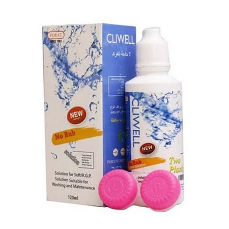 محلول شستشوی لنز کلیول مدل ALL-IN-ONE حجم 120 میلی لیتر