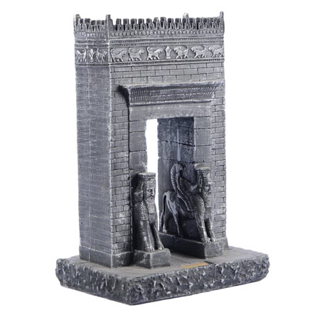 مجسمه تندیس مدل دروازه ملل دوره هخامنشی جنس پلی استر