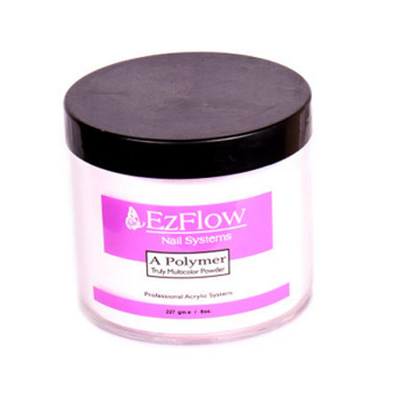 پودر اکرلیک کاشت ناخن ازفلو مدل A POLYMER حجم 300 میلی لیتر