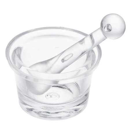 هاون پلاستیک شفاف اکرولیک