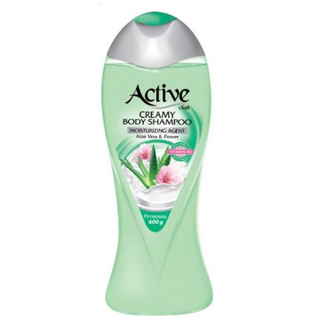 شامپو بدن کرمی اکتیو مدل Aloe Vera مقدار 400 گرم