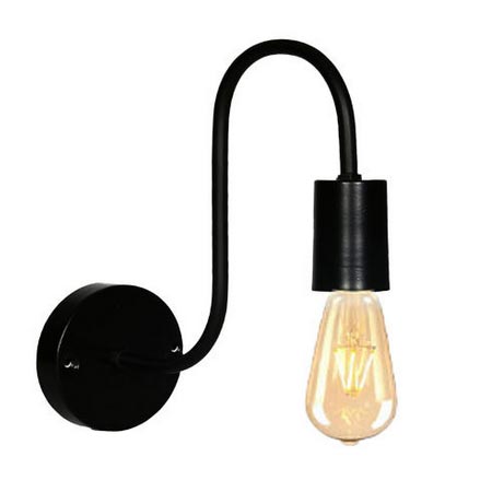 چراغ دیواری اژین جنس بدنه فلزی مدرن