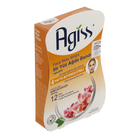 نوار موبر صورت آگیس مدل شکوفه بهاری بسته 12 عددی