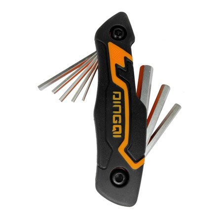 آچار آلن چاقویی دینگشی مجموعه 8 عددی