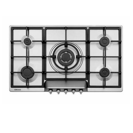 اجاق گاز صفحه ای استیل البرز پنج شعله مدل S5957i