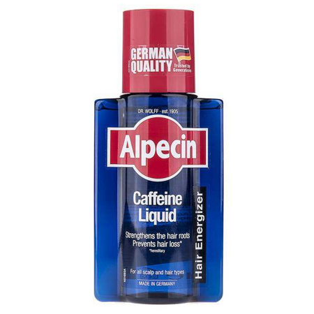 محلول تقویت کننده مو آلپسین مدل Caffeine حجم 75 میلی لیتر