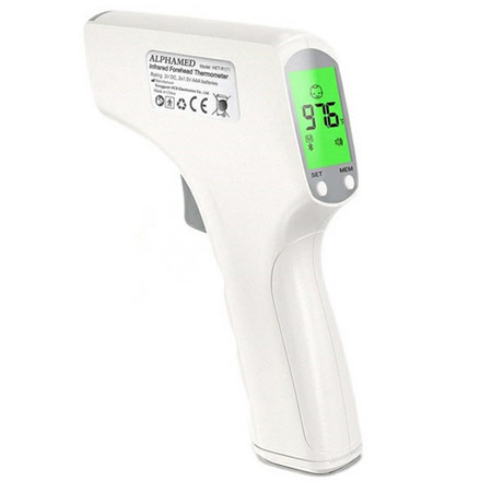 تب سنج دیجیتال غیر تماسی تفنگی آلفامد مدل UFR103