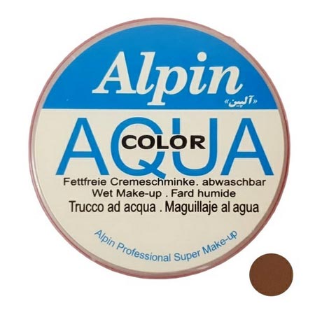 سایه ابرو آلپین مدل آکوا رنگ قهوه ای نسکافه ای