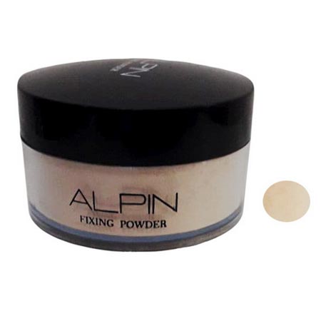 پودر تثبیت کننده آرایش آلپین وزن 30 گرمی شماره 01