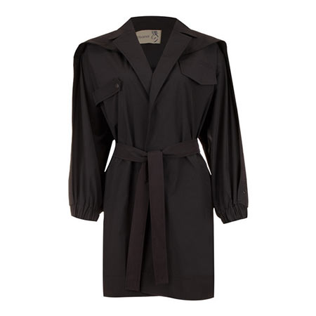 بارانی زنانه السانا مدل نیلان جنس پلی استر قد کوتاه