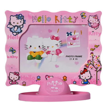 قاب عکس کودک مدل هلو کیتی دو رو و متحرک