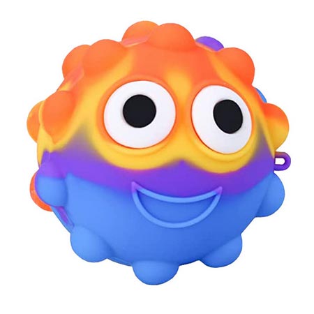 فیجت ضد استرس مدل پاپیت سه بعدی طرح توپ