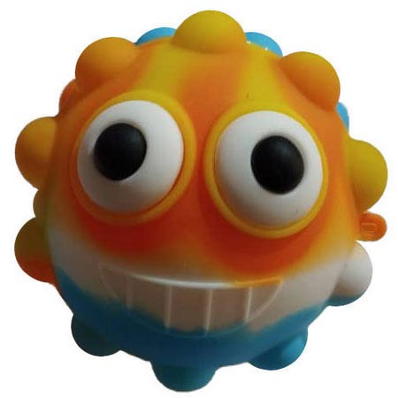 فیجت ضد استرس مدل پاپ ایت بال چراغدار چشم دار