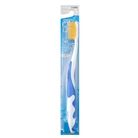 مسواک اورتودنت مدل آنتی باکتریال با برس خیلی نرم