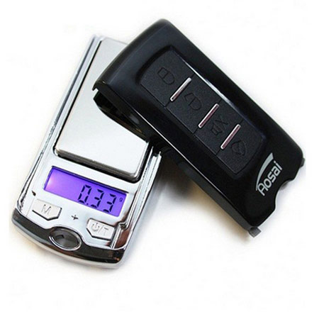 ترازو دیجیتال Aosai سایز کوچیک دقت سنجش ۰.۰۱ گرم مدل ATP136