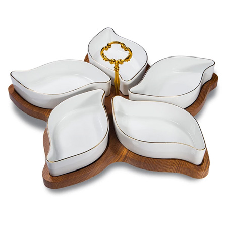 اردوخوری چینی لمونژ مدل رویال بسیار شیک و مجلسی