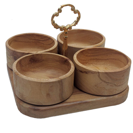 اردو خوری چوبیس جنس چوب فینگر جوینت مدل w4