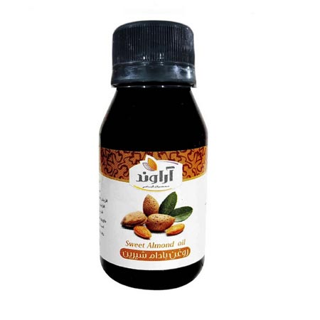 روغن صورت آراوند مدل بادام شیرین بدون پارابن 60 میلی لیتر