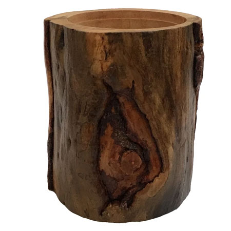 جامدادی رومیزی آرونی طرح روستیک تنه درخت مدل Hero