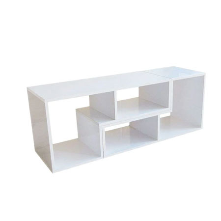 میز تلویزیون سه تکه اعیان جنس ملامینه سطح ضدخش