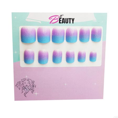 ناخن مصنوعی بی بیوتی مدل QU909 مجموعه 12 عددی