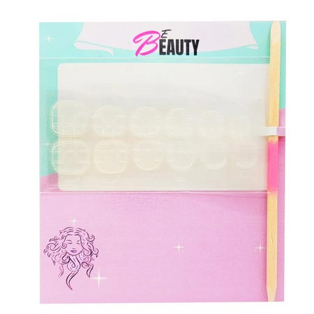چسب ناخن مصنوعی ژله ای بی بیوتی مدل STI36 مجموعه 36 عددی