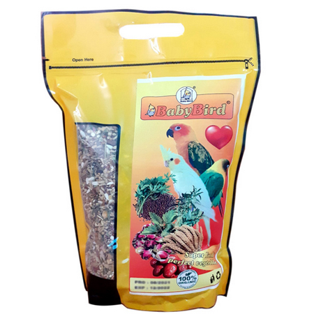 غذای عروس هلندی بیبی برد مدل سبزیجات معطر وزن یک کیلوگرم