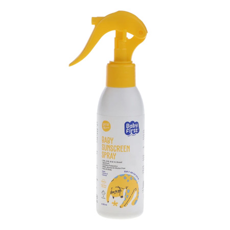 اسپری ضد آفتاب بیبی فرست SPF 50 مدل پروبیوتیک