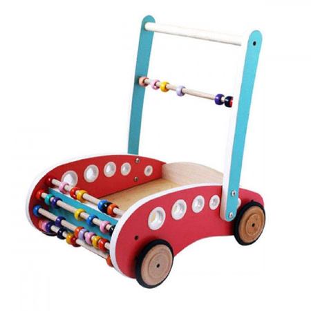 واکر کودک چوبی با طراحی فانتزی و جالب