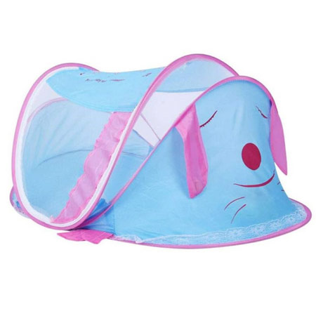 پشه بند کودک طرح سگ جنس پارچه